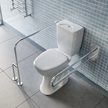 Ece Banyo Bedensel Engelli Kullanımına Uygun Alttan Çıkışlı Klozet Seti