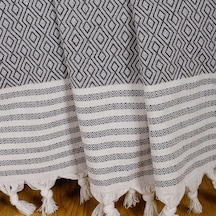 Buldan İşi %100 Organik Pamuk Koltuk Örtüsü 170x210 Cm Koltuk Şalı Çekyat Kanepe Örtüsü