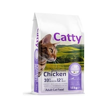 Catty Tavuklu Kısırlaştırılmış Yetişkin Kedi Maması 15 Kg