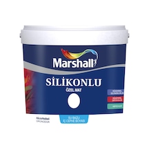 Marshall Silikonlu Özel Mat Iç Cephe Duvar Boyası 2,5 Lt (414987244)