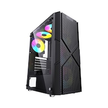 Gamebooster GB-PW908B USB 3.0 ATX Mesh Fixed RGB Fan Bilgisayar Kasası