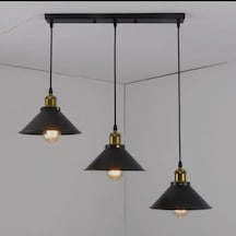 Mylights Retro Rustik Metal Sarkıt Avize Masa Üsütü Sıralı Sarkıt