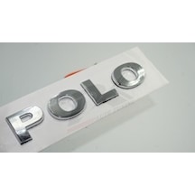 Volkswagen Polo 10 - 14 Bagaj 3M 3D Krom Abs Logo Amblem