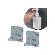 Süper Yapışkanlı Çok Amaçlı Cember Askı 2 Adet Renkli