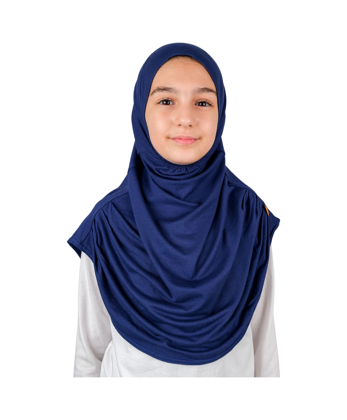 Pratik Hazır Geçmeli Çocuk Şal Lacivert Lacivert