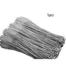 Bebek Kılavuz Fırçası Paslanmaz Çelik Şişe Saman Fırçası Temizleme Güvenliği