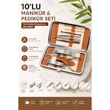 Manikür &amp Pedikür Seti 10 Parça