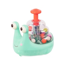 B. Bx1561z Bebek - Işıklı Top Popper - Parlayan Salyangoz Küçük Çocuklar - Gelişimsel Faydalar - Etkileşimli Oy