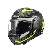 Ls2 Advant 2 Astral Neon Sarı Çene Açılır Motosiklet Kaskı Neon Sarı