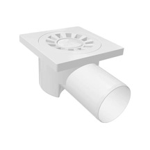 Plastik Yer Sifonu Yandan Çıkışlı, Yer Süzgeci 10x10 50 Mm Diğer