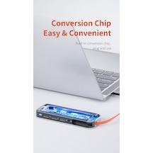 Tr06 Multi Fonksiyon 8 İn 1 Type-c Hub, Gri, Usb 3.0, Hdmı 4k, Ethernet