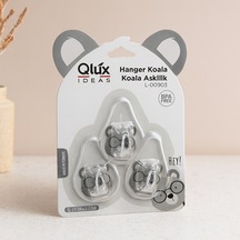 Şeffaf Yapışkanlı Askı 3'lü Koala Tip Diğer