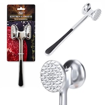Çift Başlı - Komple Metal Paslanmaz Çelik Et Dövecek 5286