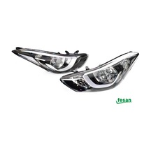 Hyundai Elantra Sağ Sol Ön Far Lambası Takımı 2013-2015 N11.1357