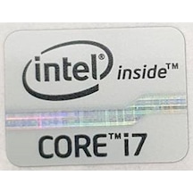 OEM inside Core i7 metal renk Sticker Etiket D102
