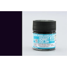10 Ml. Rlm70 Black Green Aqueous Serisi Maket Boyası, Mr.hobby H065 Standart
