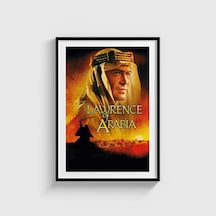 Lawrence Of Arabia 1962 Film Posteri Tablo Çerçeveli Poster Duvar Dekorasyonu Siyah Çerçeveli Tablo Siyah Çerçeveli Tablo Dn11d306sıyah