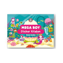 Mega Boy Sticker Kitabım Deniz Kızları