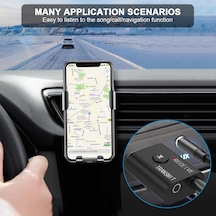 Ximistore9 Bt5.0 Çift Fonksiyonlu Alıcı-verici, Ses Adaptörü, 10m Menzil, Hi-fi Ses Kalitesi, Araç/tv/bilgisayar Uyumlu