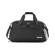 Neevoyu Sürekli Kullanıma Dayanıklı Su Geçirmez Çok Amaçlı Kuru-ıslak Ayrılmış Spor Seyahat Çanta - Siyah Siyah