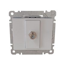 Makel Krb 57 001 280 Karea F Konnektör Modül+kapak L Beyaz
