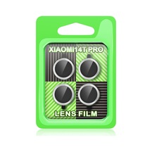 Xiaomi Mi 14t Pro Raze Metal Kamera Lens - Gümüş - Gümüş