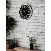 36 Cm Beyaz Dekoratif Duvar Saati Diğer 36441345