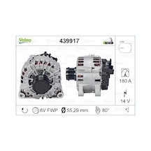 VALEO 439917 Alternatör V40-C-Max-Focus-Mazda III