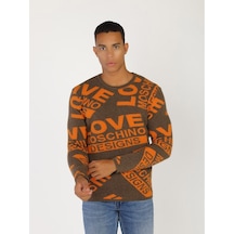 Moschino Yeni Moschıno Erkek Sweatshirt (321438356) Kahverengi