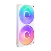 Nzxt F240 Rgb Beyaz 240 Mm Fan 2'li Rf-u24hf-w1