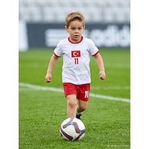Civil Boys Türkiye Baskılı 2 Li 2-5 Yaş Takım - Pamuk Forma - Beyaz