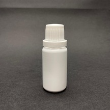15 Cc Plastik Şişe - Kilitli Kapaklı- Mat Beyaz- X 10 Adet