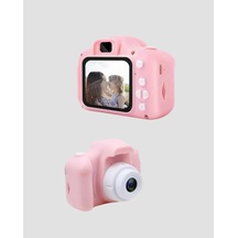 Eğlenceli Pembe Mini 1080p Hd Çocuk Kamera - 8mp, Video Kaydı