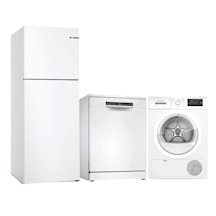 Bosch KDN55NWE0N - WTH22200TR - SMS4IKW62T Çeyiz Paketi