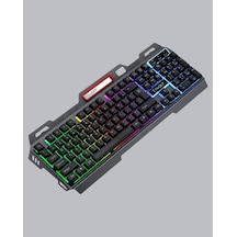 Rgb Işıklı Oyuncu Klavye Mouse Seti Türkçe Q, Ayarlanabilir Dpı, Ergonomik Ve Dayanıklı Tasarım - Lisinya