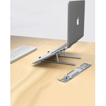 Ayarlanabilir 6 Kademeli Alüminyum Notebook Standı