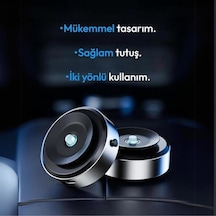 Polham Mobile Universal Süper Manyetik Vakum Adsorpsiyonlu Araç İçi Telefon Tutucu, Masaüstü, Duvar, Ayna, Uyumlu Tutucu 2 Mixed