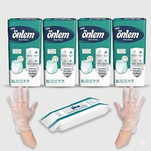 Önlem Emici Külot Xlarge 120 Adet Islak Mendil Ve Poşet Eldiven Hediyeli Diğer