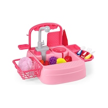Pilli Mutfak Lavabosu Pembe 4 Adet