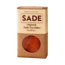 Sade Organik Tatlı Toz Biber 100 G 8'li Avantaj Paketi Mıchu