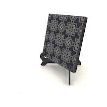Bizans Deseni Baskılı Mdf Masaüstlük 10x10 542