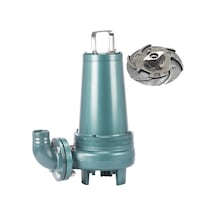 Varan Wqk 30-10-3qg Bıçaklı Foseptik Dalgıç Pompa 4 Hp / 3 Kw, Trifaze 380 V, 18 Mss, 36 M3/h