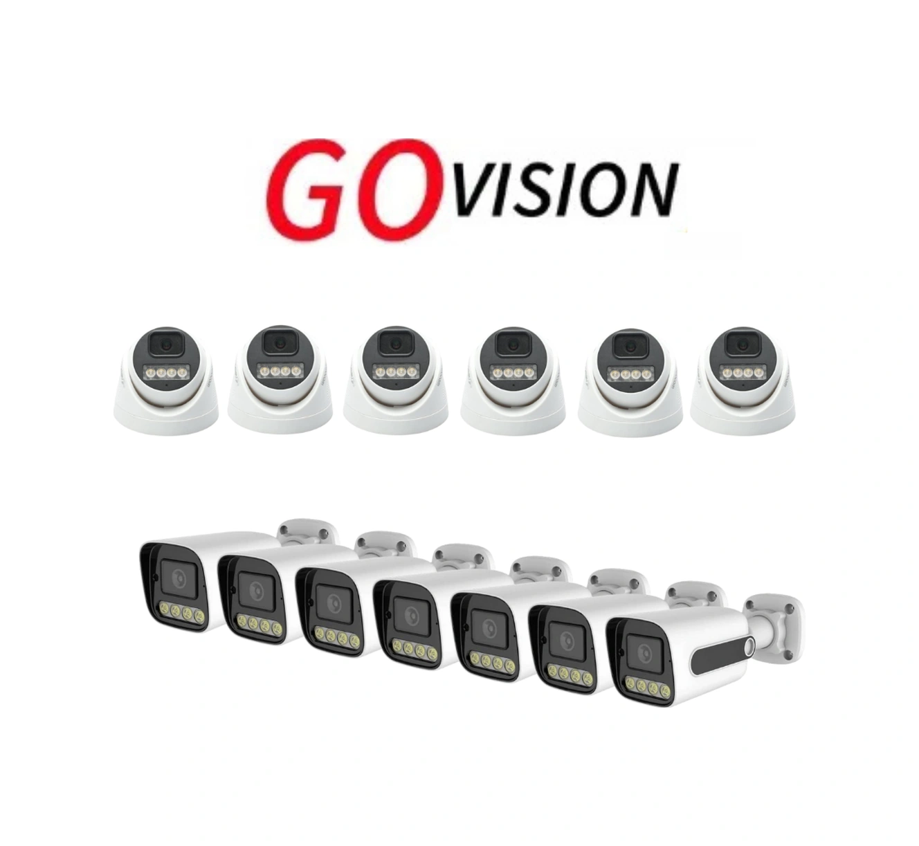 13 Adet 4mp 4k Ultra Ip Kamera