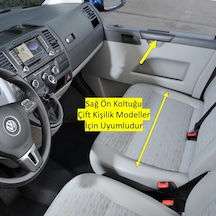 VW Transporter T6 2010-2015 Sağ Ön Kapı İç Çekme Kolu Sağ Çift Koltuk