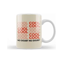 Mug Cool Cool No Doubt No Doubt Black And Red Kupa Bardak Porselen Karışık