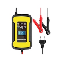Tam Otomatik Araç Akü Şarj Cihazı 110v İla 220v İla 12v 6a Akıllı Hızlı Güç Eu Plug