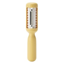 Cbtx 2'si 1 Arada Temizleme Fırçalı Soyucu Ev Meyve Patates Sebze Soyucu Sarı