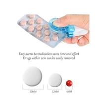 Ankatek Taşınabilir Tabletler Sones Şeffaf Şeffaf Paket Nn Kutu Kılıfı Haplar Haplar Hap Bosphorusboutique Blister Alıcı Açacağı Hd Şeffaf Şeffaf