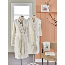 Taç Soft Bambu Aile Seti Anna Ekru-Ekru Ekru - Ekru