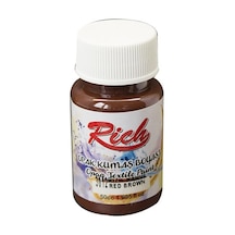 Rich Opak Kumaş Boyası 50 Cc. 3012 Kızıl Kahve